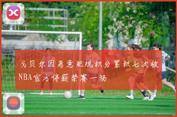 戈贝尔因恶意犯规积分累积七次被NBA官方停薪禁赛一场